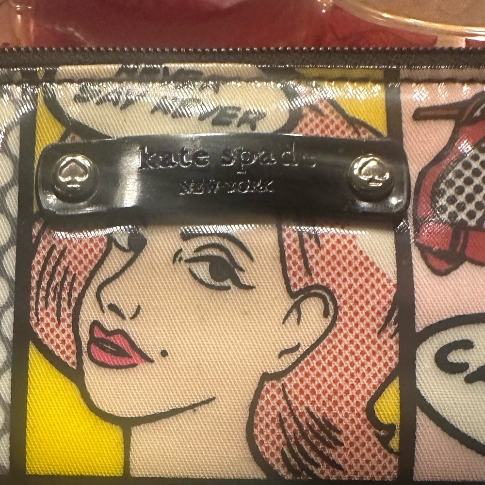 Kate Spade Vibrant Pop Art Pouch, Clutch - Picture 2 of 8